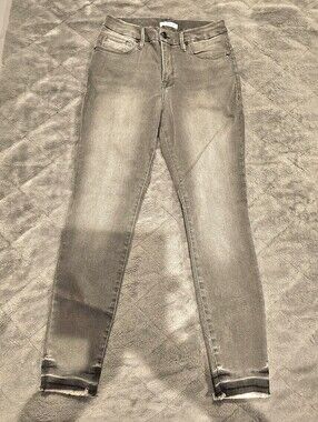 EUC - Good American - Faded Gray Denim